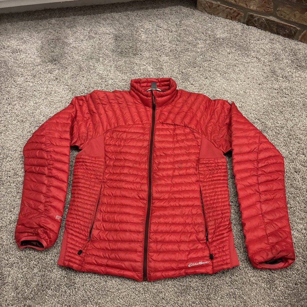 Eddie Bauer First Ascent Jacket Womens Medium Storm Down 800 Insulated Puffer